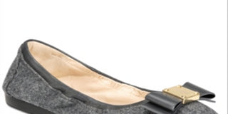 Cole Haan Women's Tali Bow Ballet Flats Gray Size 5B