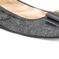 Cole Haan Women's Tali Bow Ballet Flats Gray Size 5B