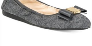 Cole Haan Women's Tali Bow Ballet Flats Gray Size 5B