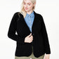 Charter Club Women's Plus Cashmere Blazer Black Size 0X