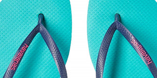 Havaianas Women's Slim Logo Pop up Sandal Green Size 9/10 W