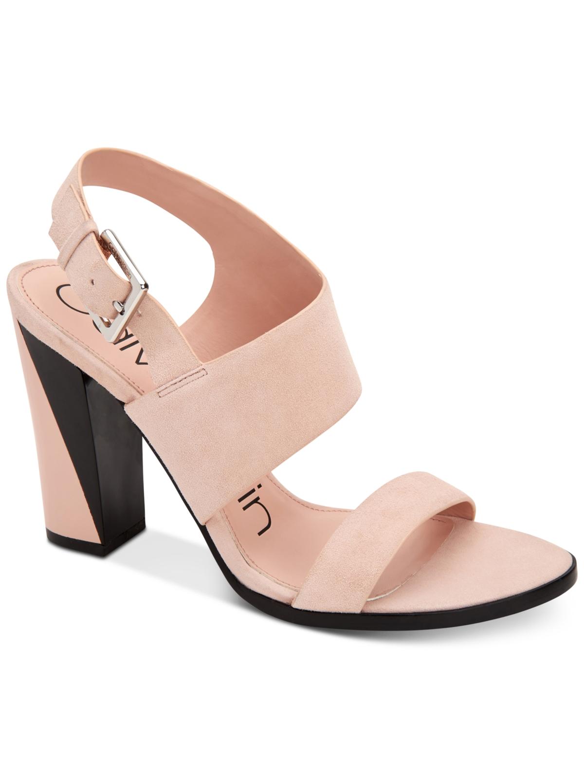 Calvin Klein Women's Carina Pump Brown Size 6.5 M