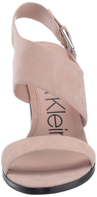 Calvin Klein Women's Carina Pump Brown Size 6.5 M