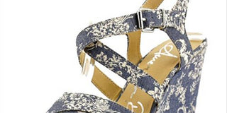 Ideology Women's Open Toe Casual Platform Sandals Black Size Small