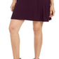 Style & Co Women's Swing Dress Purple Size Petite M