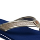 Tommy Hilfiger Women's Carrah Flip Flop Sandals Navy - Gold Size 6 M