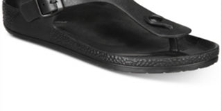 Seven Dials Women's Cadella Split Toe Casual Slide Sandals Black Size 5 M