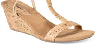 Style & Co Women's Mulan Open Toe Casual Platform Sandals Brown Size 8 M