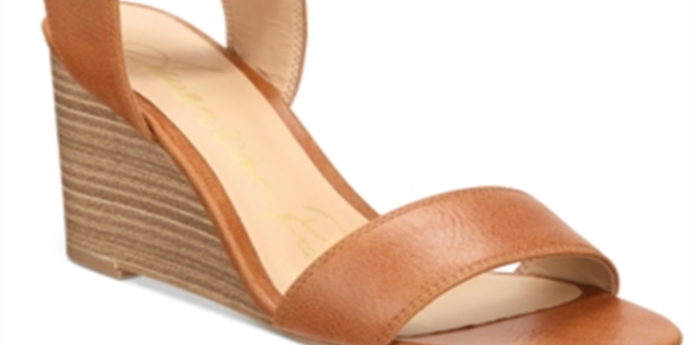 American Rag Women's Aislinn Wedge Sandals Brown Size 7.5 M