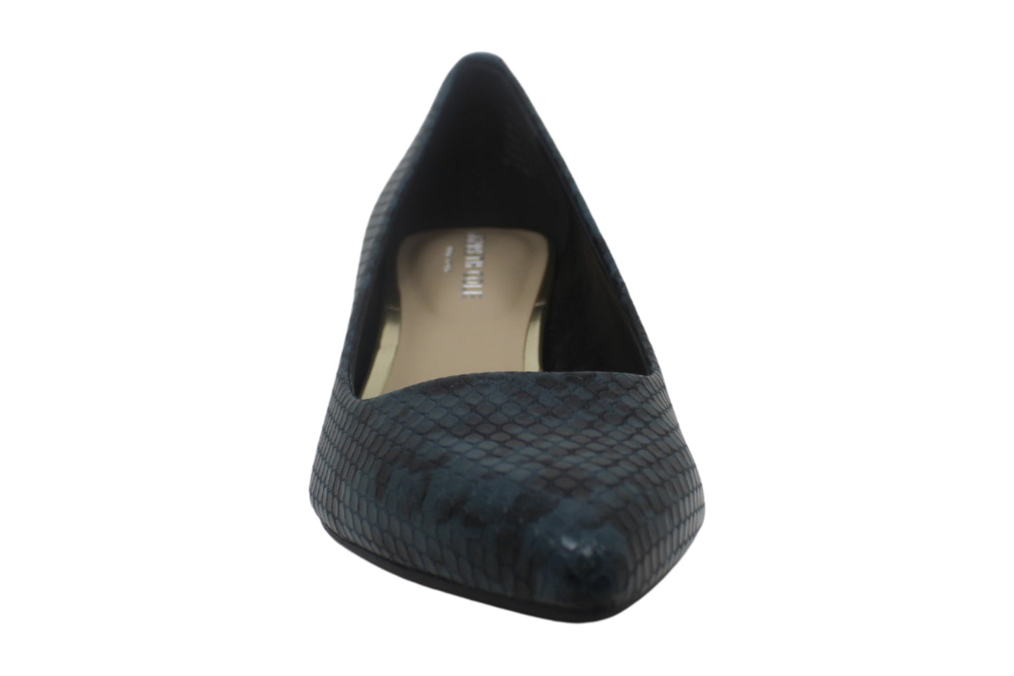Kenneth Cole New York Women's Morgan Fabric Pointed Toe Classic Pumps Blue Size 5.5 M