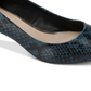 Kenneth Cole New York Women's Morgan Fabric Pointed Toe Classic Pumps Blue Size 5.5 M