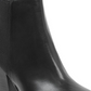 Tommy Hilfiger Women's Regise 2 Leather Almond Toe Ankle Fashion Boots Black Size 9 M
