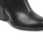 Tommy Hilfiger Women's Regise 2 Leather Almond Toe Ankle Fashion Boots Black Size 9 M