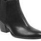 Tommy Hilfiger Women's Regise 2 Leather Almond Toe Ankle Fashion Boots Black Size 9 M