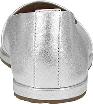 Aerosoles Women's Leather Holland Flat Silver Size 9.5 M