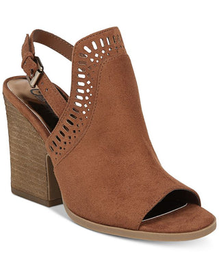 Carlos by Carlos Santana Women's Trinity Slingback Sandal Brown Size 9 M