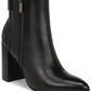 Fergie Women's Footwear Enigma Block Heel Bootie Black Size 9.5M