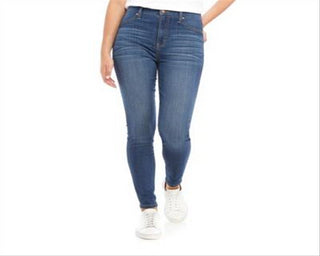 Celebrity Pink Women's Curvy High Rise Ankle Skinny Jean Blue Size 1