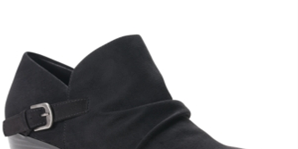 American Rag Women's Camilla Leather Closed Toe Ankle Fashion Boots Black Size 9.5M