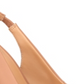 MG35Women's Darcie Pointed Toe Sling Back Heels Tan Size 9.5M
