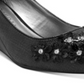 Karen Scott Women's Coraa Peep Wedge Sandals Black Size 5.5 M