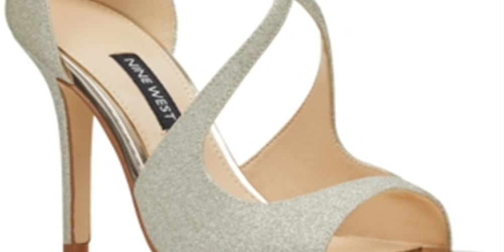 Nine West Women's Giaa Evening Sandals Gold Size 5 M