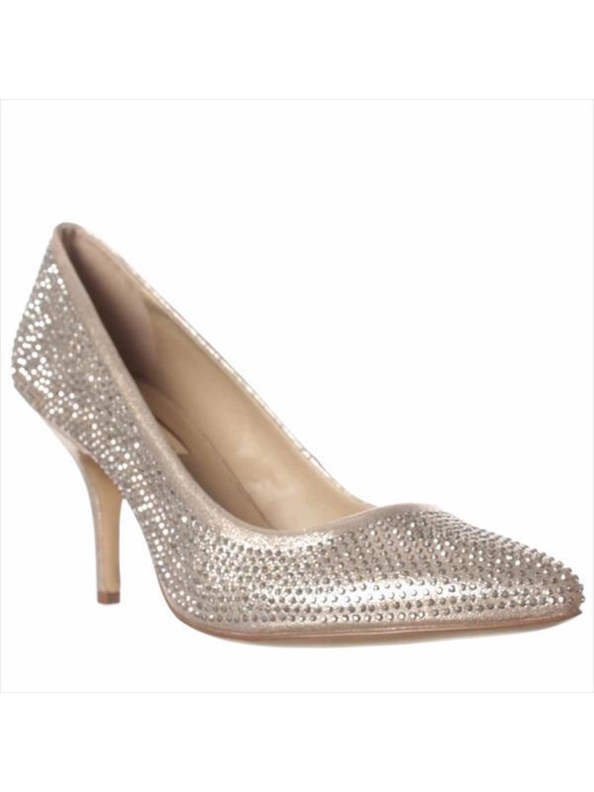 INC International Concepts Women's Studded Classic Pumps Yellow Size 10 M