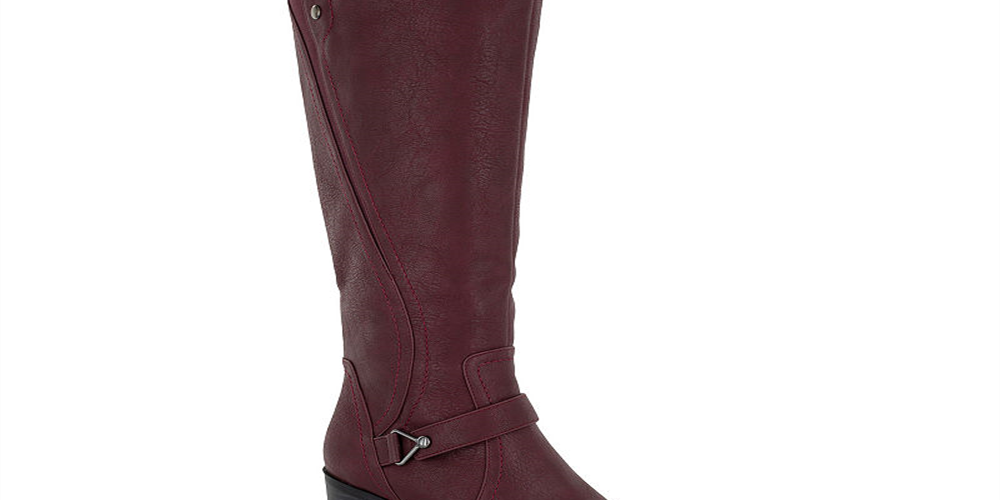 Easy Street Women's Boot Red Size 9.5 WW