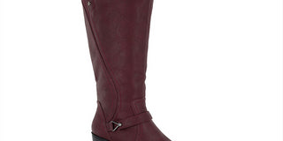 Easy Street Women's Boot Red Size 9.5 WW