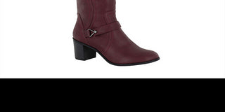 Easy Street Women's Boot Red Size 9.5 WW