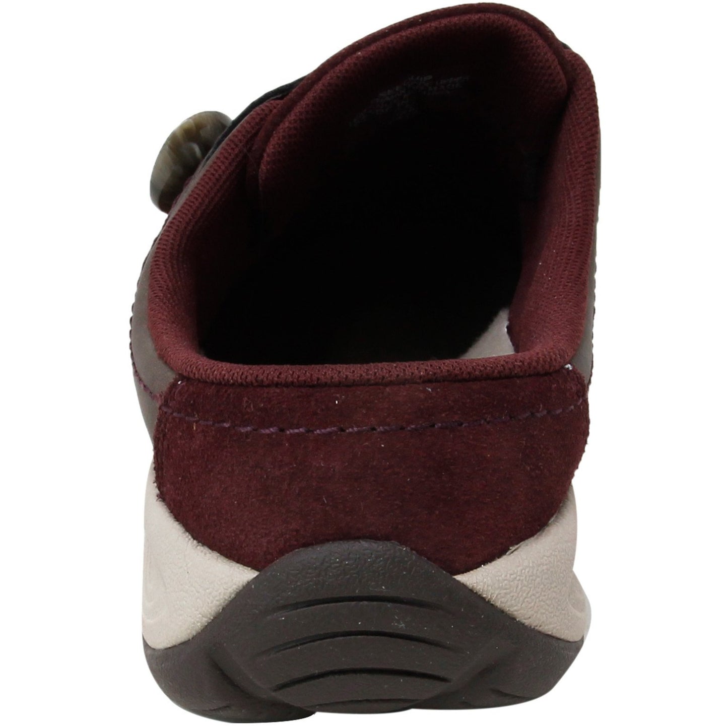 Easy Spirit Womens Suede Closed Toe Shoes Red Size 7.5 M