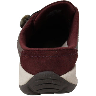 Easy Spirit Womens Suede Closed Toe Shoes Red Size 7.5 M