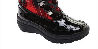 Anne Klein Women's Gayla Duck Boot Red Size 10 M