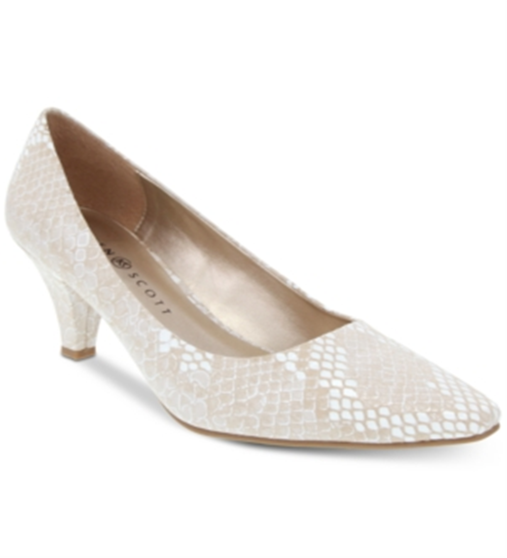 Karen Scott Women's Meaggann Pumps Brown Size 8 W