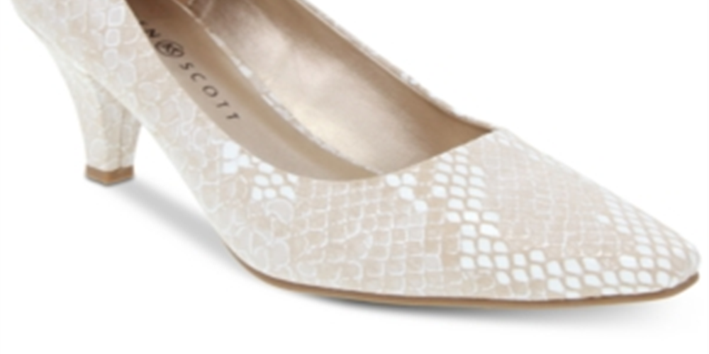 Karen Scott Women's Meaggann Pumps Brown Size 8 W