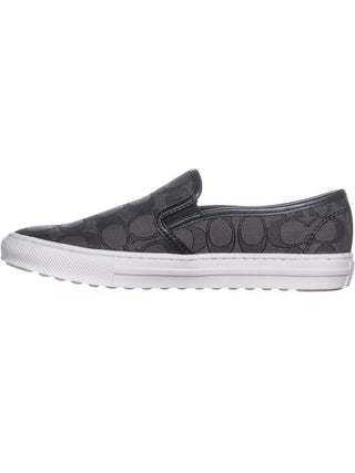 Coach Women's C115 Slip Shoes Gray Size 8.5 B
