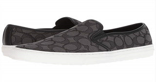 Coach Women's C115 Slip Shoes Gray Size 8.5 B