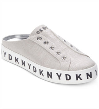 DKNY Women's Bayne Slip on Sneakers Silver Size 11