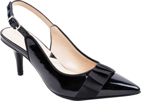 Adrienne Vittadini Women's Shandy Slingback Pump Black Size 6M