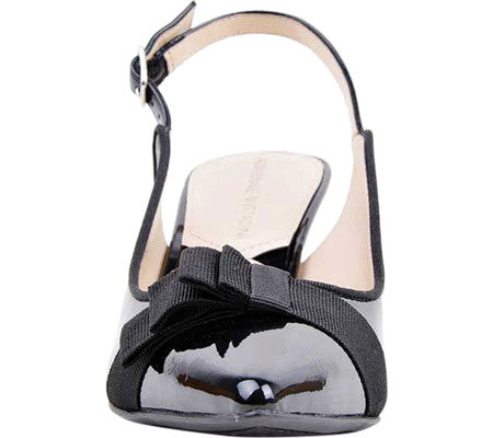 Adrienne Vittadini Women's Shandy Slingback Pump Black Size 6M