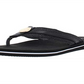 Tommy Hilfiger Women's Capes Glitter Thong Flip Flops Black Size 5 M