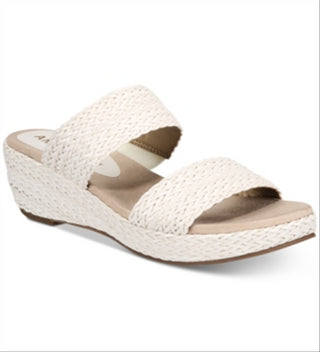 Anne Klein Women's Zala Slide White Size 11 M