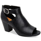 Style & Co Women's Monyaa Faux Leather Ankle Booties Brown  Size 7.5 M