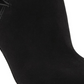 Nina Women's Mirela Fabric Open Toe Ankle Fashion Boots Black Size 9 M