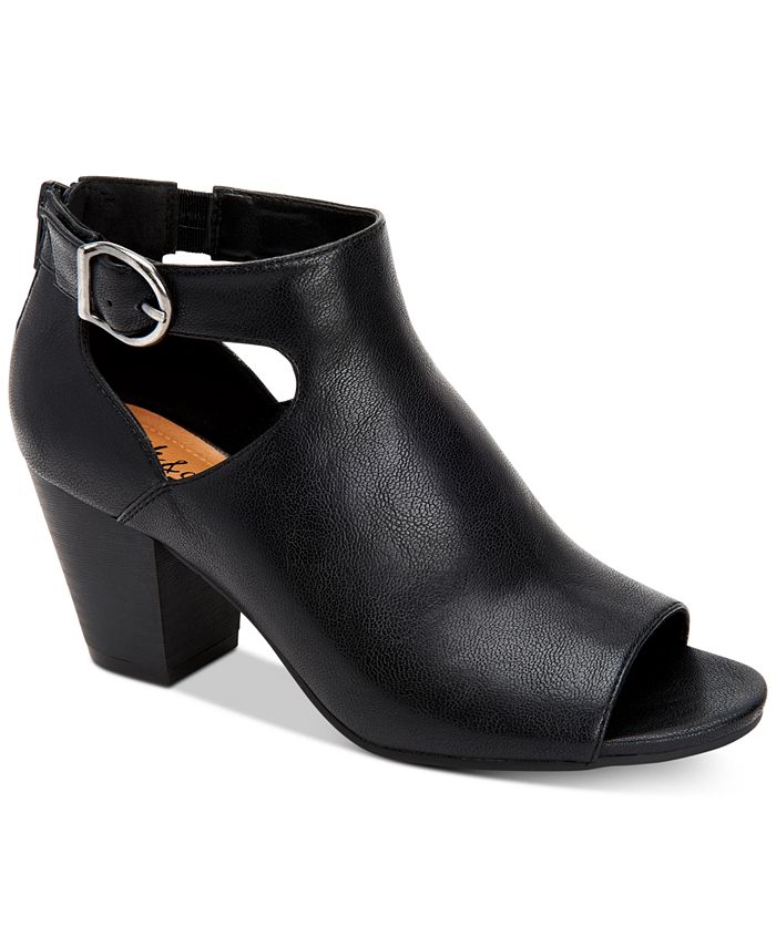 Style & Co Women's Kennaa Shooties Black Size 5.5M