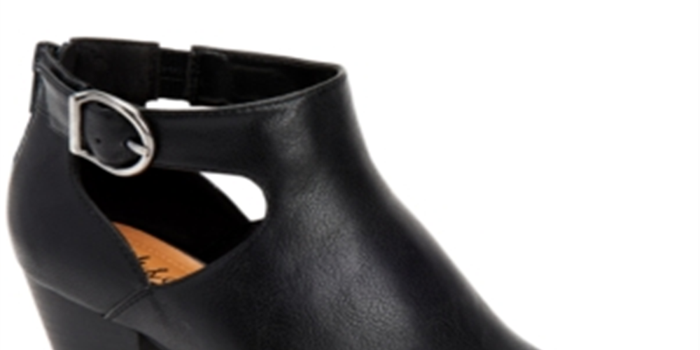 Style & Co Women's Kennaa Shooties Black Size 5.5M