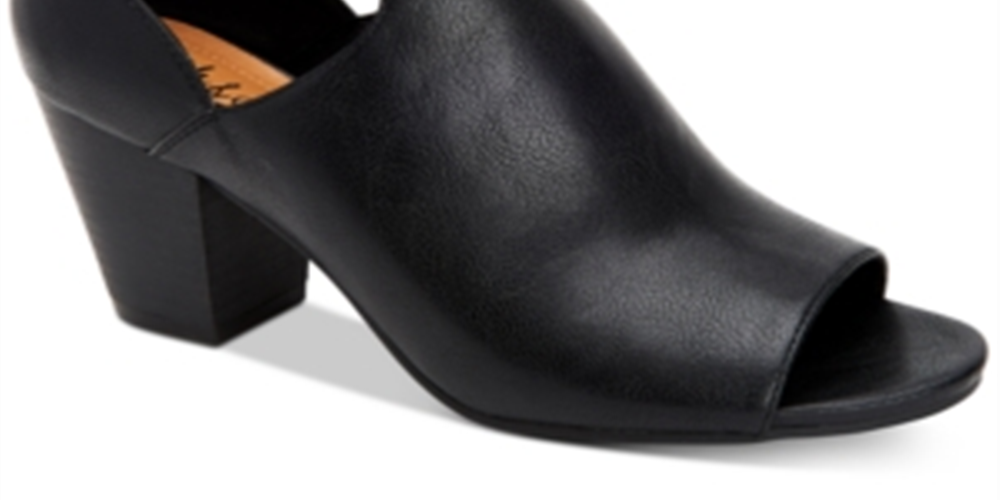 Style & Co Women's Kennaa Shooties Black Size 5.5M