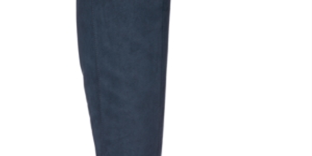 Karen Scott Women's Hollee Wide Calf Dress Boots Blue Size 8.5M
