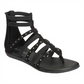 Aerosoles Women's Nuchlear Gladiator Sandal Black Size 7 M