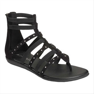 Aerosoles Women's Nuchlear Gladiator Sandal Black Size 7 M